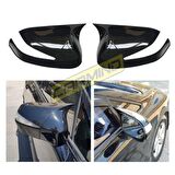 Honda Civic FD6 Uyumlu Batman Yarasa Ayna Kapağı Piano Black 2006-2011