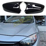 Renault Fluence Batman Yarasa Ayna Kapağı Piano Black