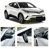 Toyota C-HR Batman Ayna Kapağı Piano Black 2016 ve Sonrası