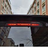 Vw Caravelle Karbon Arka Fren Stop Lambası Sticker 2015-2020
