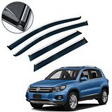 Volkswagen Tiguan Krom Çıtalı Cam Rüzgarlığı 2010-2015