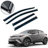 Toyota CHR Krom Çıtalı Cam Rüzgarlığı 2018 Sonrası