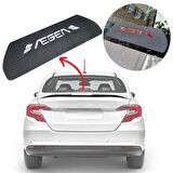 Fiat Egea Sedan Karbon Arka Fren Stop Lambası Sticker