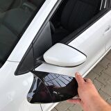 Ford Courier Batman Yarasa Ayna Kapağı Piano Black 2014-2017