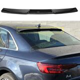 Audi A4 B9 Cam Üstü RS Spoiler Piano Black 2017-2019