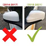Ford Courier Batman Yarasa Ayna Kapağı Piano Black 2018-2021