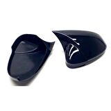 Vw Golf 8 Batman Yarasa Ayna Kapağı Piano Black 2021-