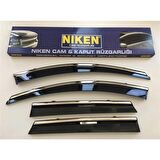Ford Ranger Krom Çıtalı Cam Rüzgarlığı 2016-2020