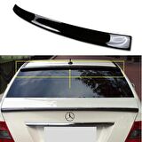 Mercedes C Serisi W204 Cam Üstü Piano Black Spoiler