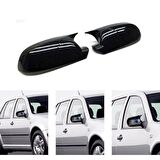 Vw Golf 4 Batman Yarasa Ayna Kapağı Piano Black 1998-2003