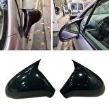 Peugeot 308 Batman Yarasa Ayna Kapağı Piano Black 2007-2013