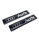 Audi Yan Çamurluk Bagaj Damla Logo Sticker