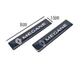 Renault Megane Yan Çamurluk Bagaj Damla Logo Sticker
