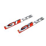 Gt Line Yan Çamurluk Bagaj Damla Logo Sticker