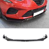 Renault Clio 5 Ön Tampon Altı Lip 3 Parça 2019-2022