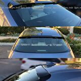 Toyota Corolla Cam Üstü Piano Black Spoiler 2019-