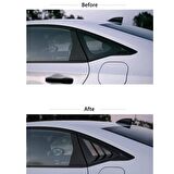 Honda Civic Fe1 Uyumlu Kelebek Cam Vizörü Piano Black 2022-