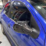 Peugeot 206 Batman Yarasa Ayna Kapağı Piano Black 1998-2012