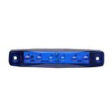 Carmind 6 Led Parmak Lamba Mavi 12-24V (1 Adet)