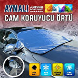Carmind Araç Ön Cam ve Dış Ayna Buzlanmadan Koruyucu Örtü