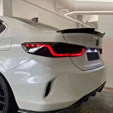 Honda City Bagaj Üstü M4 Spoiler Piano Black 2020-