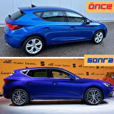 Seat Leon Mk4 Krom Cam Çerçevesi Set 2021- (10 Parça)