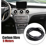 Carmind Karbon Torpido Şerit Fitil 5mt