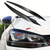 Volkswagen Golf 7 Ön Far Kaşı Piano Black 2013-2020