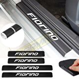 Fiat Fiorino Karbon Kapı Eşiği Sticker 4 Adet