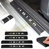 Seat İbiza Karbon Kapı Eşiği Oto Sticker 4 Adet