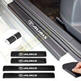Toyota Auris Karbon Kapı Eşiği Oto Sticker 4 Adet