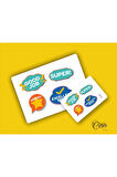 Good Job Excellent Great Job Very Good Etiket Sticker 16 Adet Etiket 3 Sayfa 9x13cm