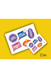 Good Job Excellent Great Job Very Good Etiket Sticker 16 Adet Etiket 3 Sayfa 9x13cm