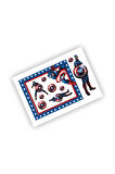 7 Sayfa 88 Adet Süper Kahraman Etiket Sticker Set Spiderman - Hulk - Captain America