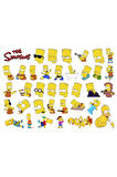 The Sımpson Bart Sticker - 37 Etiket
