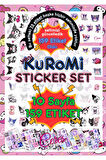 Kuromi Sanrio Sticker Set - 10 Sayfa 159 Adet Etiket ( Planlayıcı Bullet Journal Için Uygundur.)