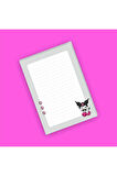 Kuromi Sanrio Not Defterleri | Notepad | Bloknot | Memo | A5 (14x20cm) 40 Sayfa Not Defteri