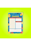 Günlük Planlayıcı | Daily Planner | Notepad | Notebook | Not Defteri | A5 Bloknot
