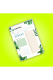 Günlük Planlayıcı | Daily Planner | Notepad | Notebook | Not Defteri | A5 Bloknot