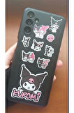 Kuromi Sticker Etiket Tek Sayfa 43 Adet Etiket ( Planlayıcı Bullet Journal Için Uygundur.)