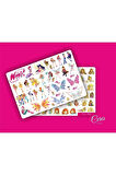 Winx Club Sticker Etiket Çıkartma - 2 Sayfa 92 Etiket