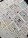 Dev Sanrio Sticker Set Hello Kitty Kuromi 34 Syf 1000+ Planlayıcı Bullet Journal Telefon Etiket