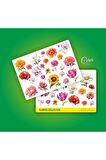 Çiçekler Sticker Set 2 Syf 42 Etiket Planlayıcı Bullet Journal Telefon için Uygundur.