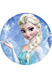 Elsa Etiket 2 Çeşit Toplam 96 Adet 4cm - Kişiselleştirilebilir - Organizasyon Için Uygundur.