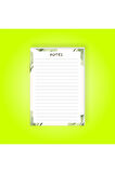 Notes | Planner | Notepad | Notebook | Not Defteri | A5 Bloknot