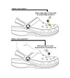 Crocs Jibbitz Terlik Süs Uğur Böceği HEDİYELİ-Crocs Terlik Süsü RedKit,Temel Reis,İçecek 3'lü Set