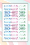 33 Adet Öğretmenler İçin Ödül/Ödev/Motivasyon/Etiket Okul Sticker