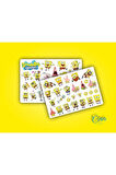 Sponge Bob Sünger Bob Sticker Etiket 2 Sayfa 36 Adet Etiket