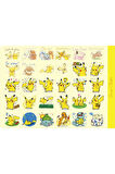 Pokemon Sticker - Aynı Sayfadan 2 Adet Toplam 60 Etiket