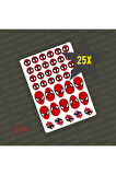 Spiderman Sticker - (Kırtasiyeler ve Hediyelik İçin) 25 Sayfa